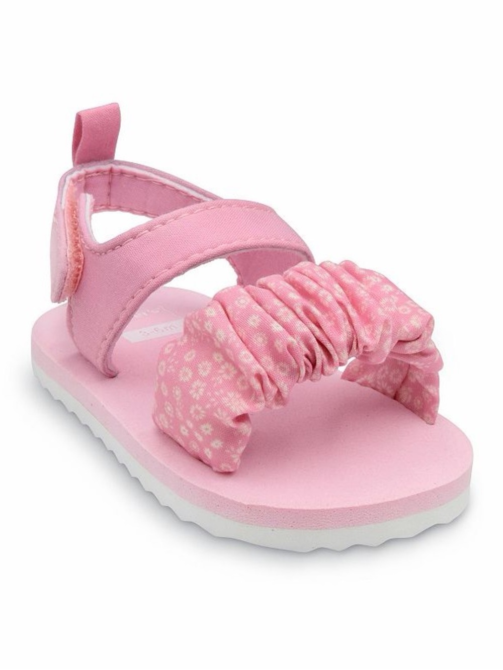 Carter's - Pink Ruffle Strap Baby Sandals